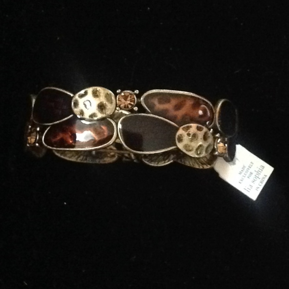 Animal print bracelet